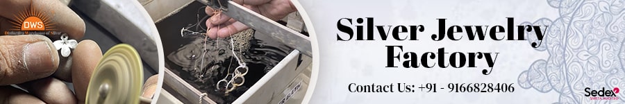 Silver Jewelry Factory in India